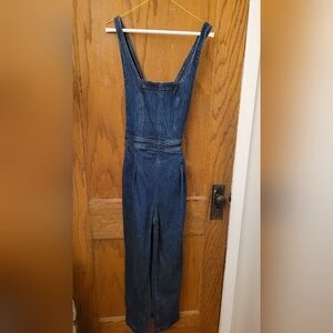 Madewell Tapered Vintage Midrise Overalls In Dunson Wash
